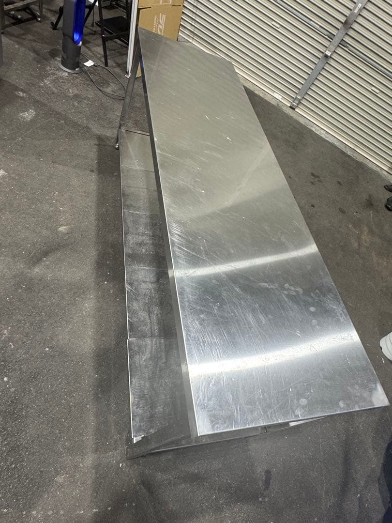 ステンレス製作業台 オープンシェルフ