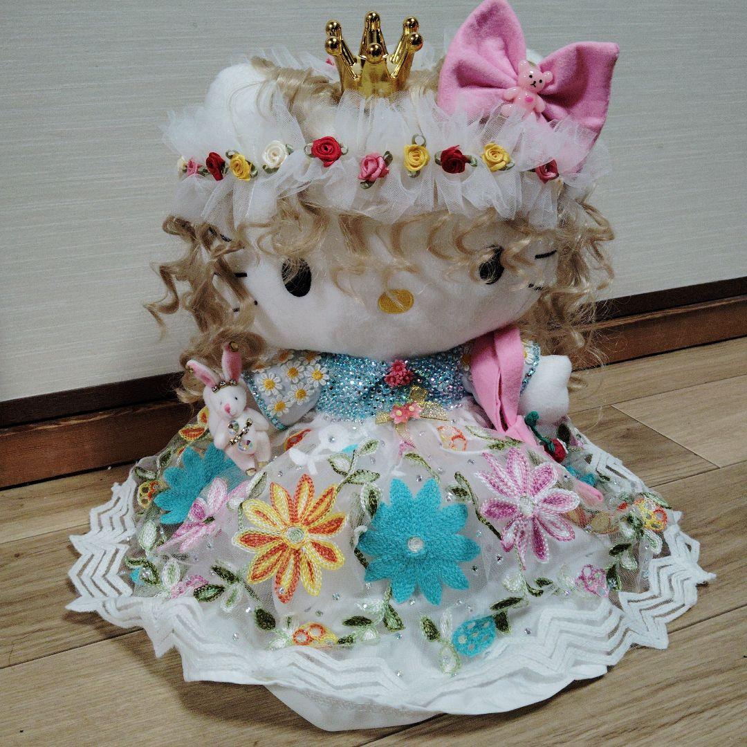 hello Kitty プリンセスフラワードレスカントリーヴィンテージ 50th