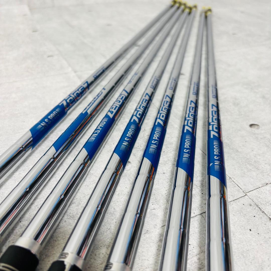 N.S. Pro Zelos 7 アイアンシャフト 7本 日本シャフト