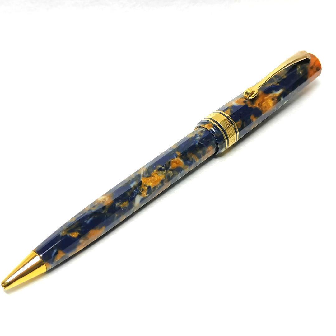 OMAS オマス EXTRA ボールペン サフランブルー セルロイド