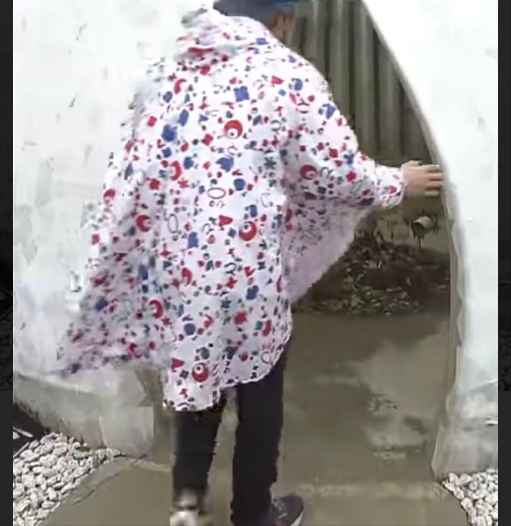 SALE1点のみ新品ミャクミャクレインコート　サイズフリー