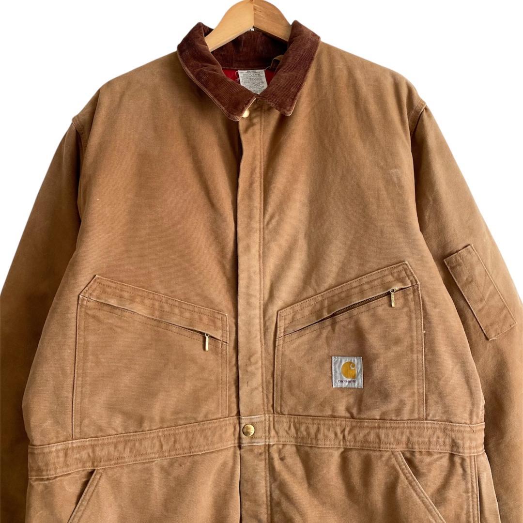 USA製 Carhartt カーハート ダック オールインワン ツナギ 48