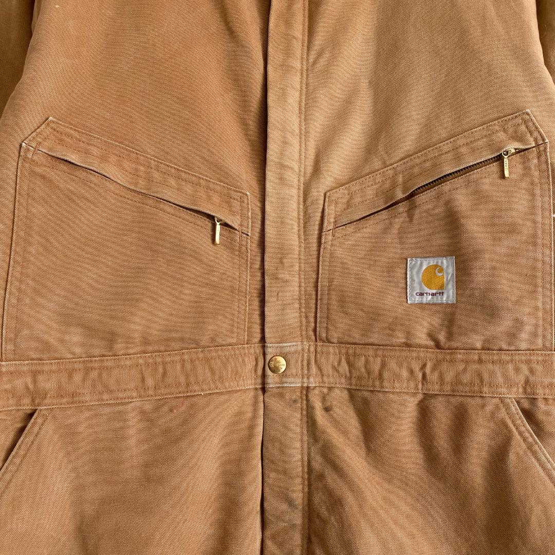 USA製 Carhartt カーハート ダック オールインワン ツナギ 48