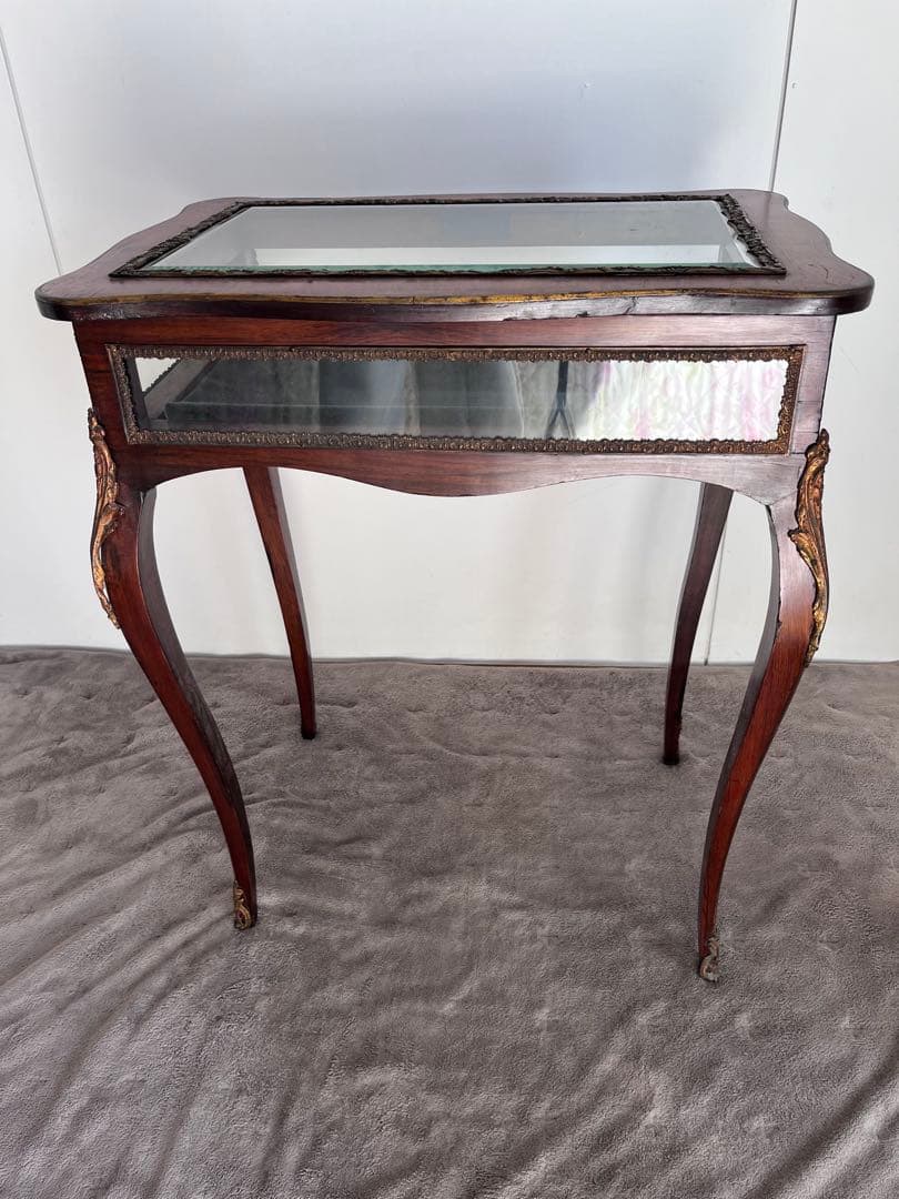 英国アンティーク キャビネット 1900年頃 エドワーディアン マホガニー