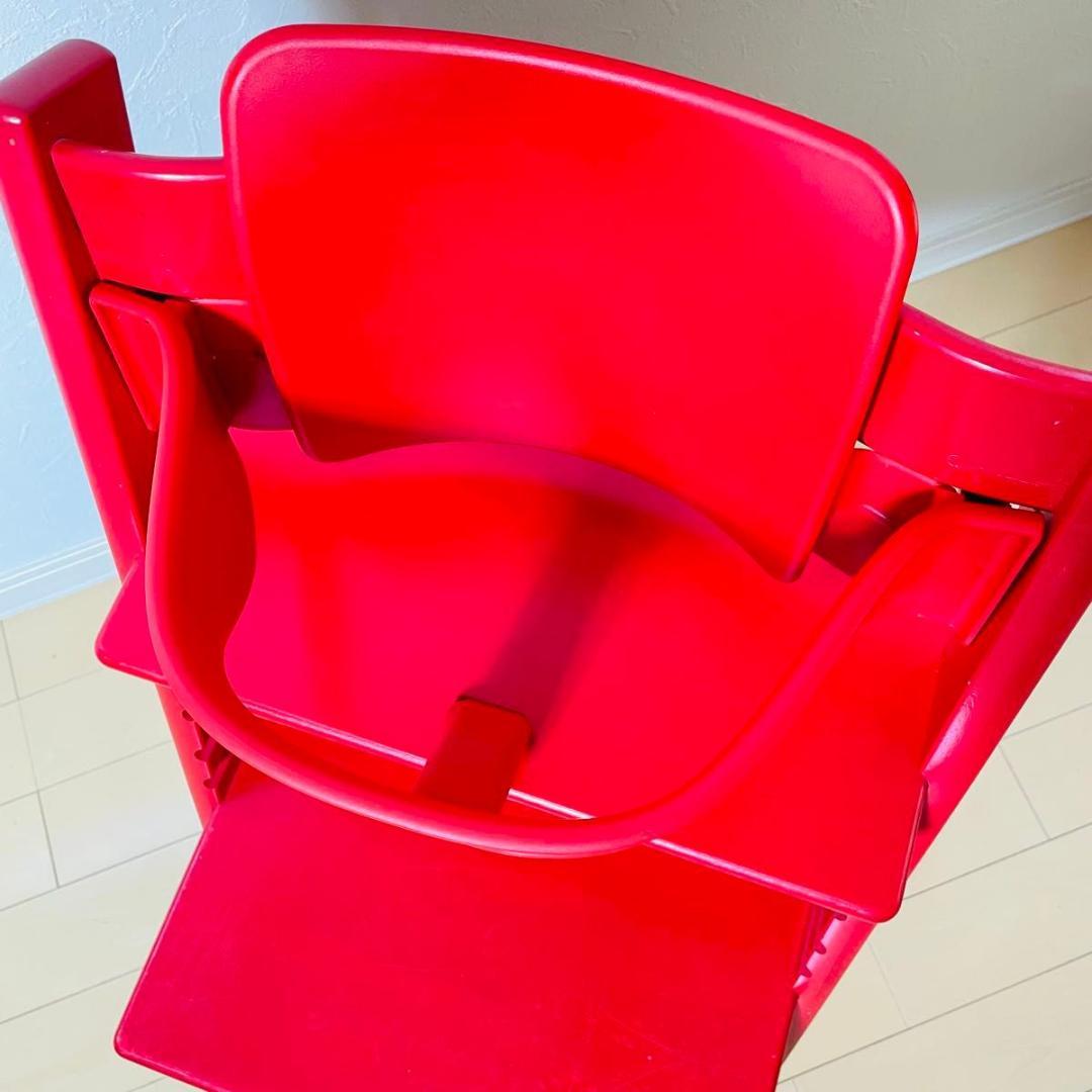 STOKKE TRIPP TRAPP ハイチェア レッド シリアル4
