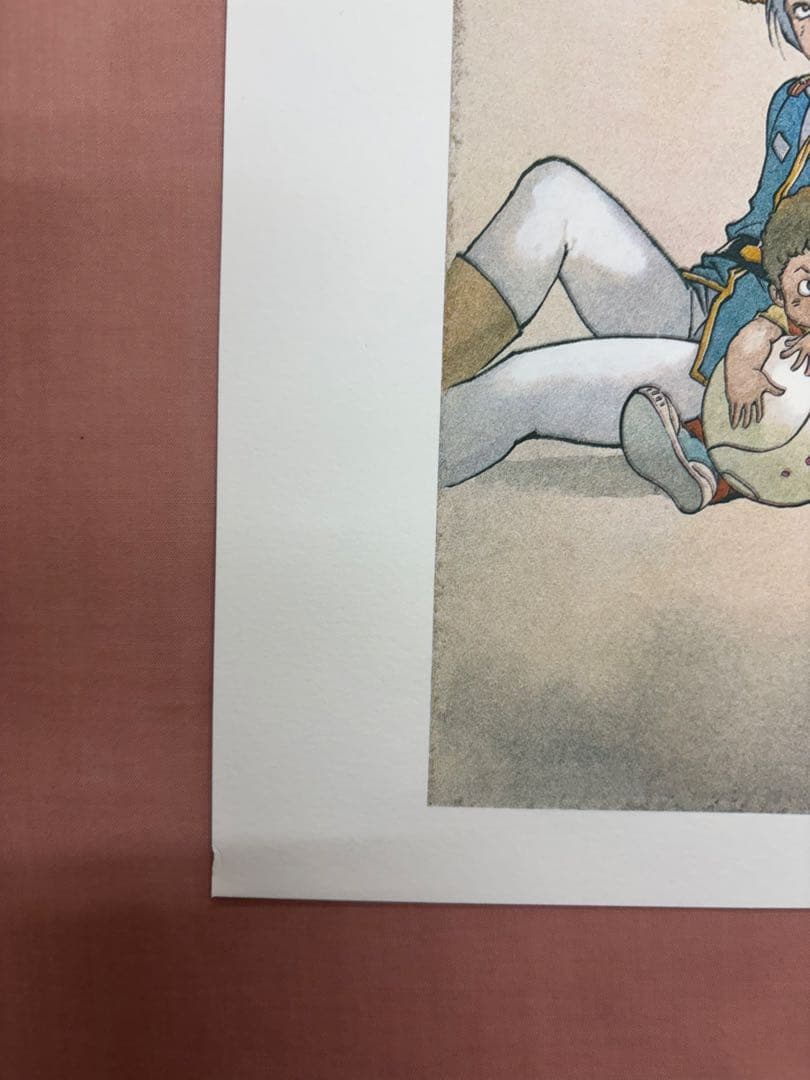 安彦良和/機動戦士ガンダム　20周年記念　 リトグラフ2枚組