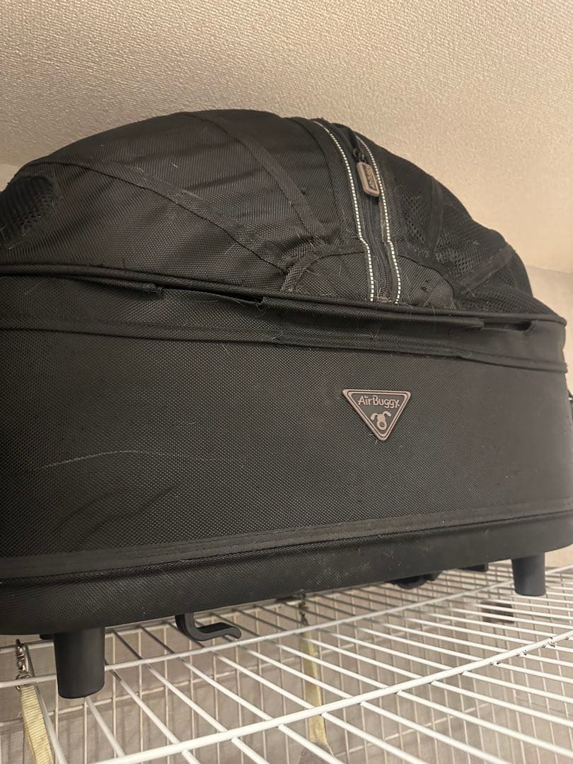 【送料込み】AirBuggyドーム2 フレームセット犬用　黒　ペットカート