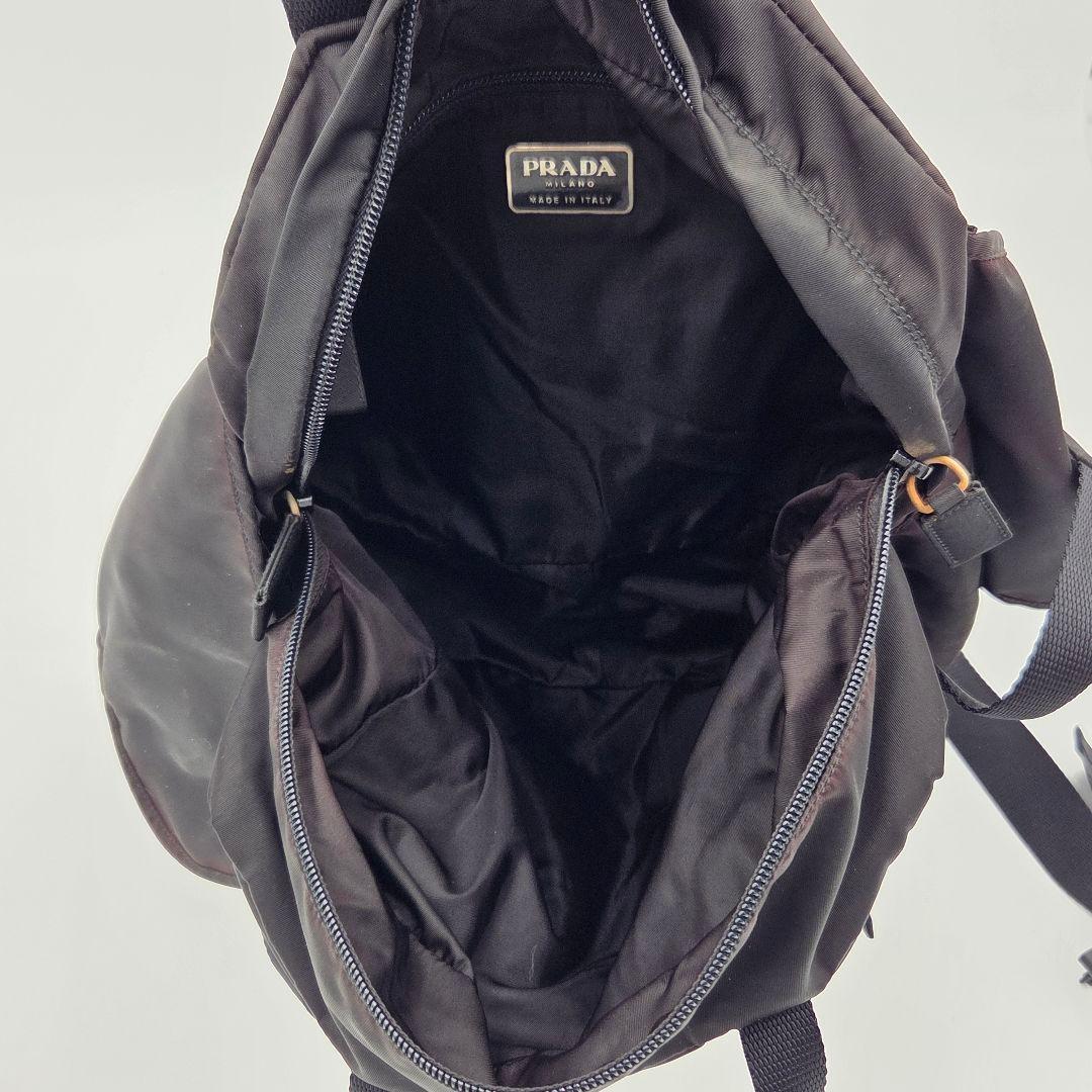 【希少】PRADA V156 3WAY ウエストバッグ リュック ナイロン 黒