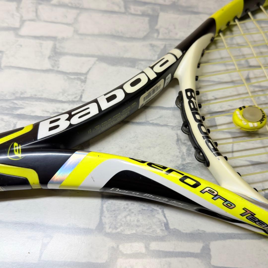 【3本セット】バボラ Babolat aeropro Team バラ売り可