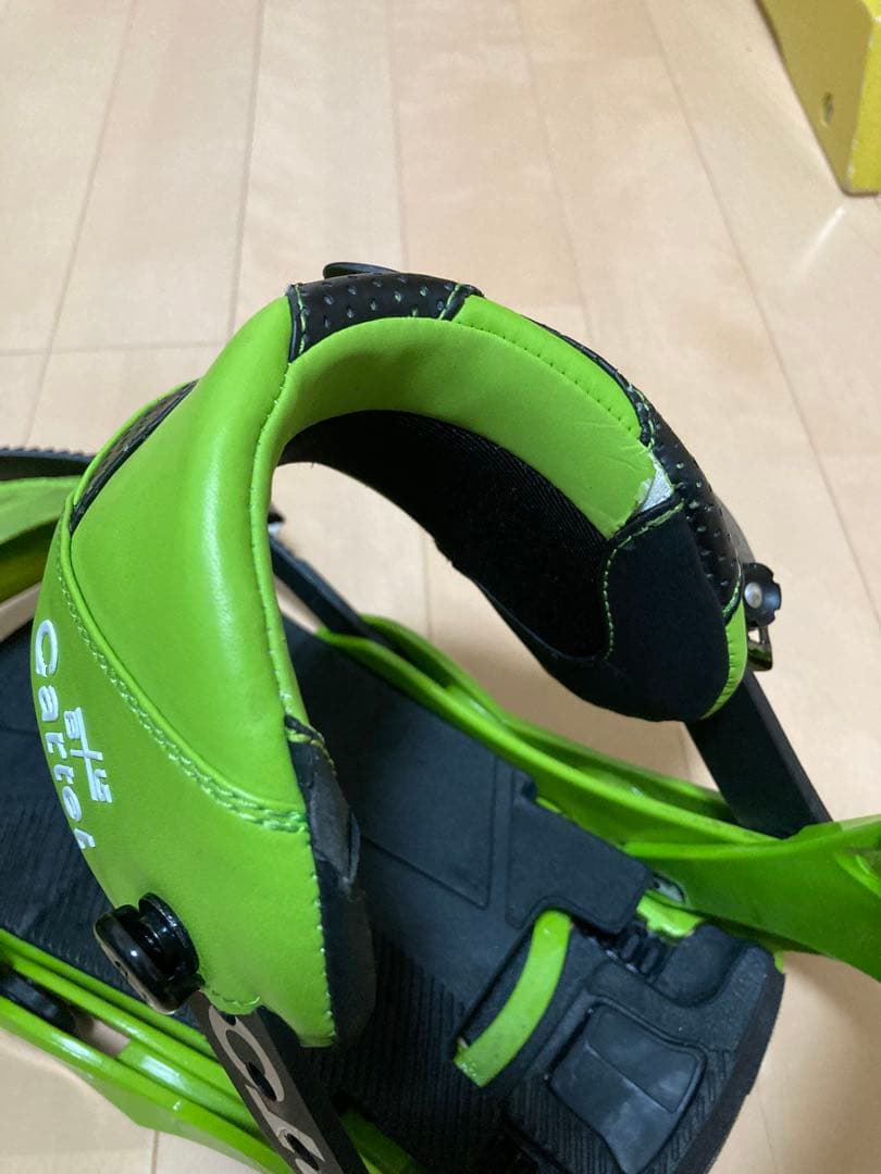 Burton Cartel スノーボード ビンディング グリーン　Sサイズ