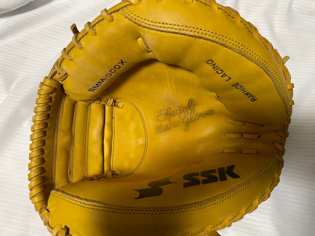 【美品】値下げ可能　SSK 一般軟式用　キャッチャーミット