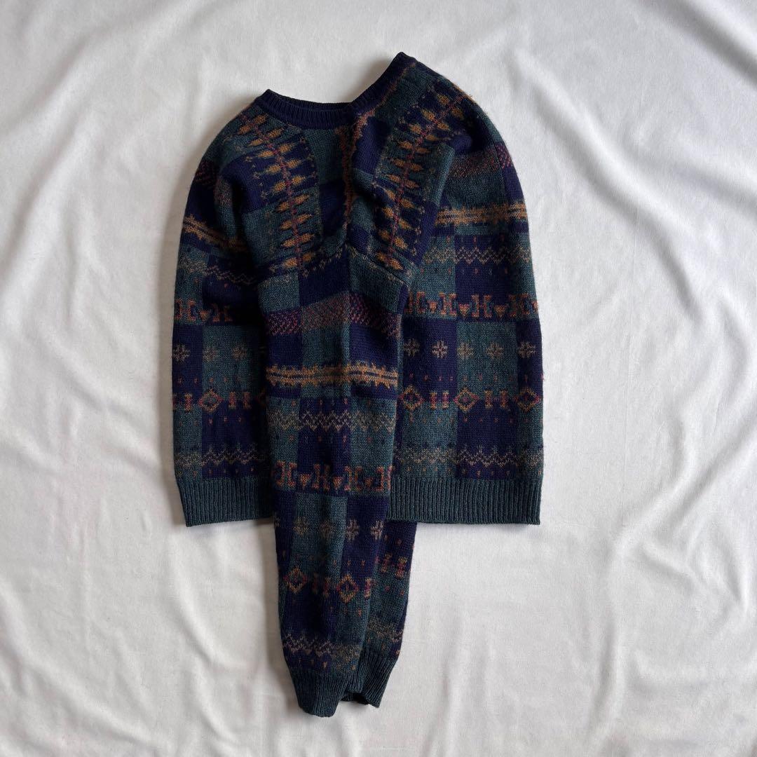 トップス 80s-90s WOOLRICH wool100% nordic knit