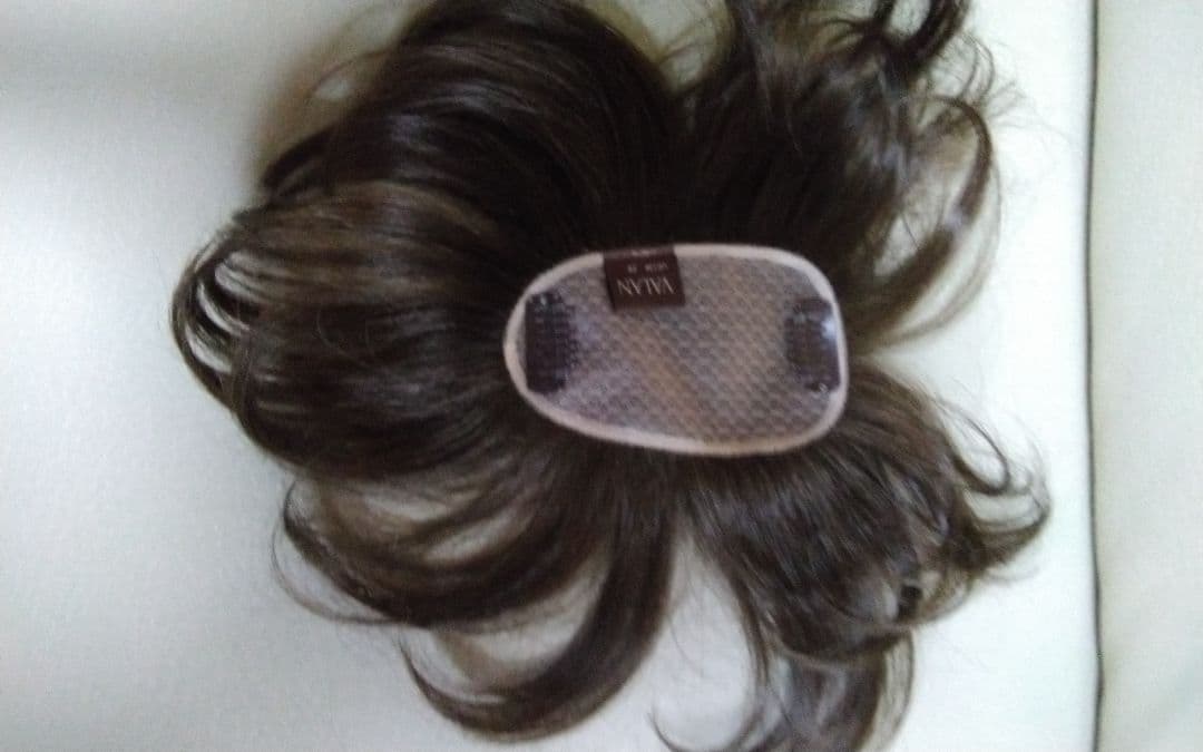 フォンテーヌ　ハーフウィッグ　人毛ミックス　栗色　VALAN　VE134　F6