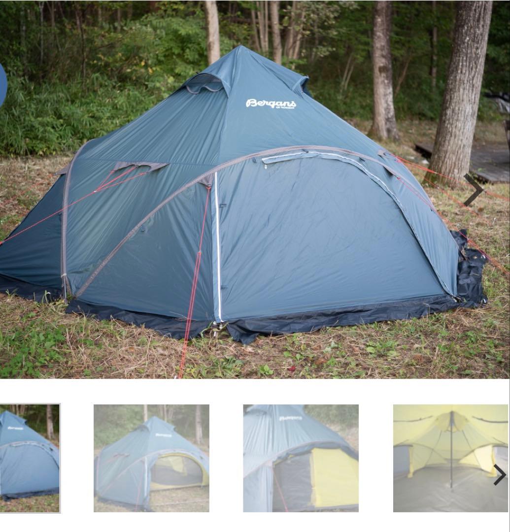 【新品未使用品】Bergans Wiglo LT 4 Pers Tent ブルー