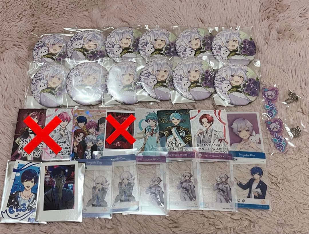 初兎 if ほとけ りうら 缶バッジ、グッズまとめ売り