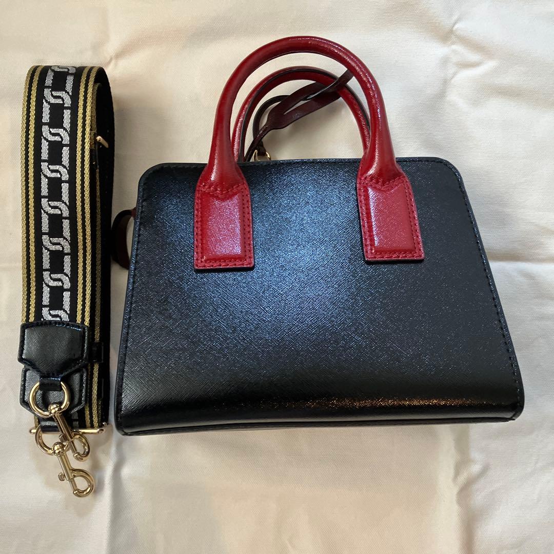 ゆ*様 MARC JACOBS 2way ハンドバック ショルダーストラップ付