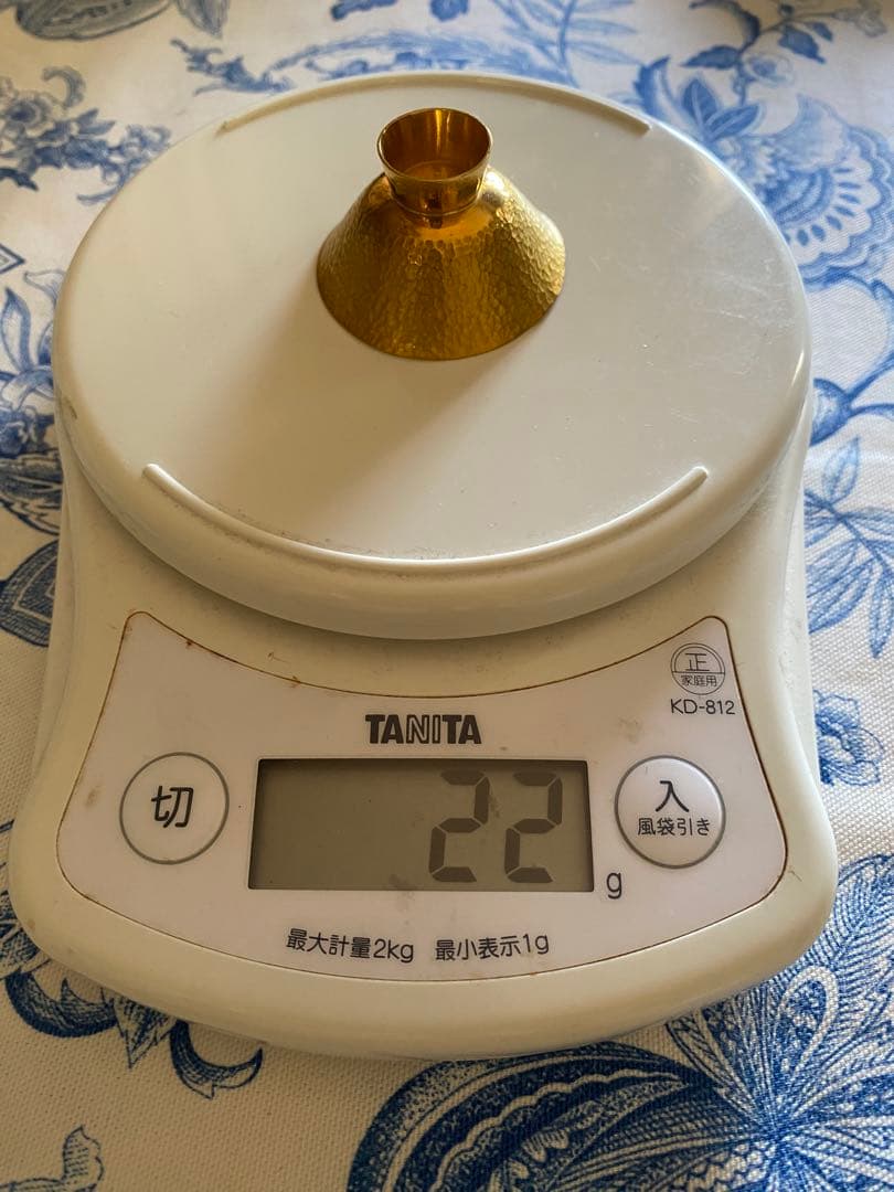24金　純金杯　K24 ゴールド　22g