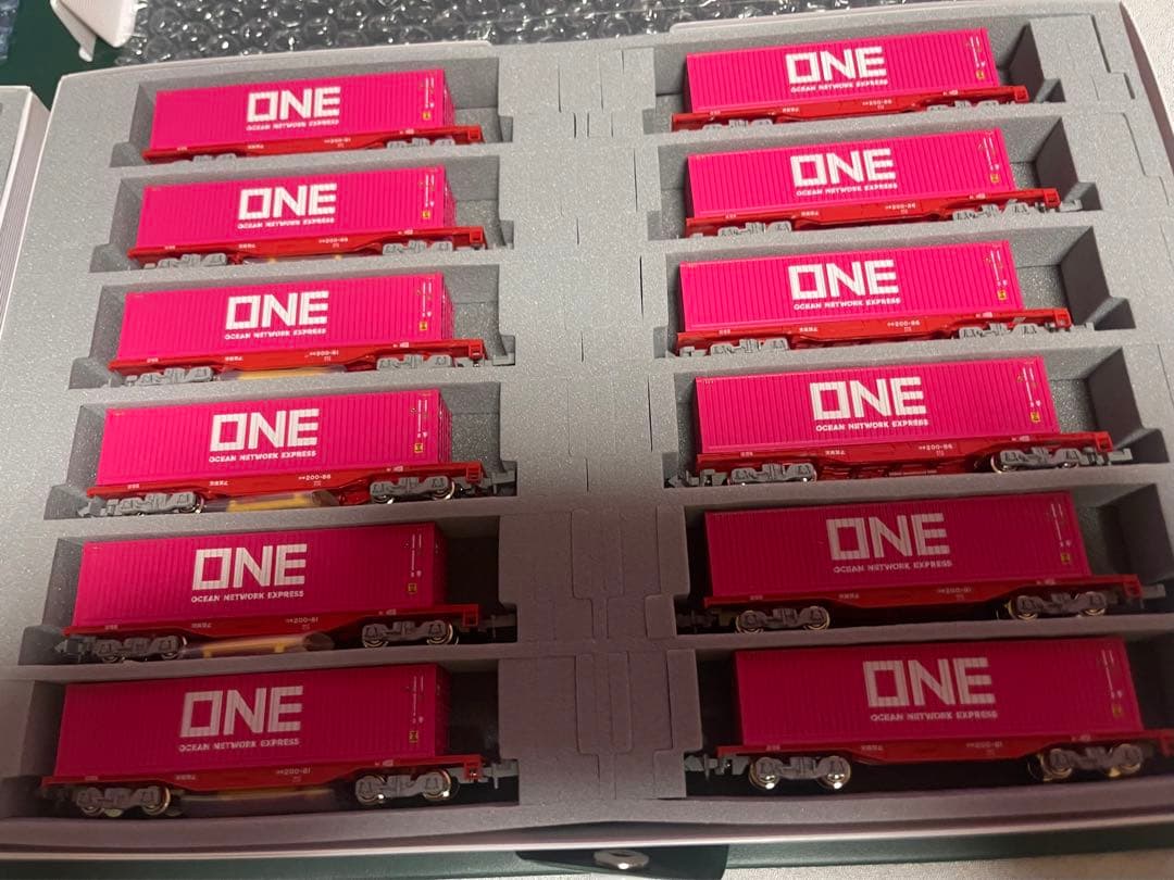 KATO 40フィート ハイキューブコンテナ ONEコンテナ　コキ200 24両