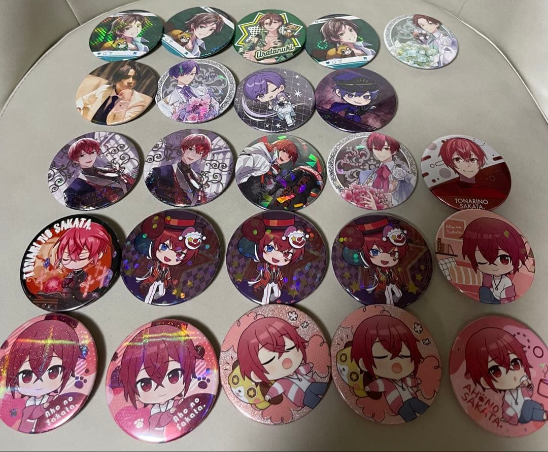 浦島坂田船 缶バッチ うらたぬき 志麻 あほの坂田 となりの坂田 センラ シクレ