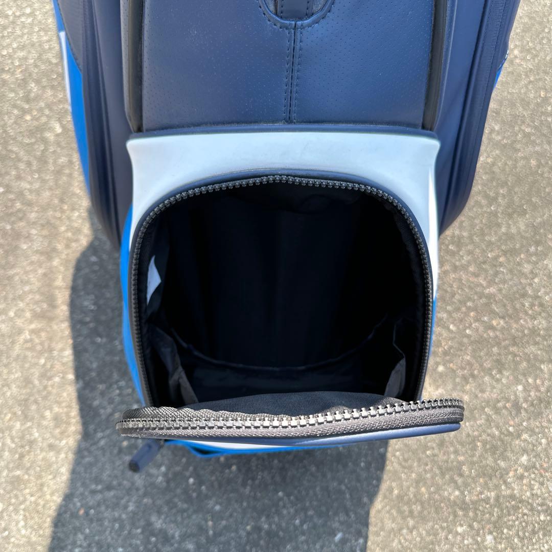 f*0様 Vessel ジーフォア　コラボ　ゴルフバッグ スタンド付き 青黒　G