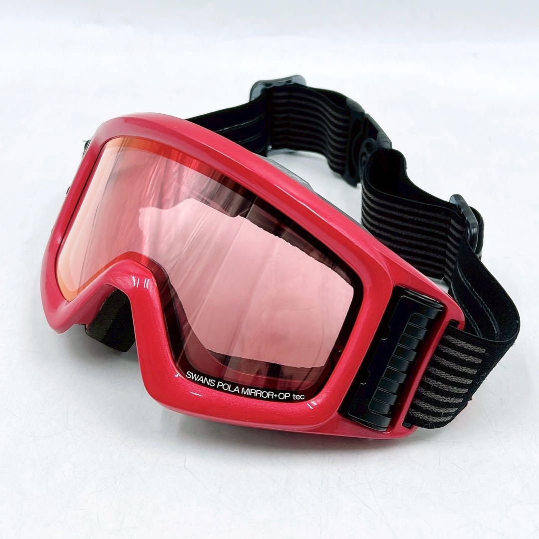 SWANS ターボファン付ゴーグル POLA+OP tec偏光ミラー 動作確認済