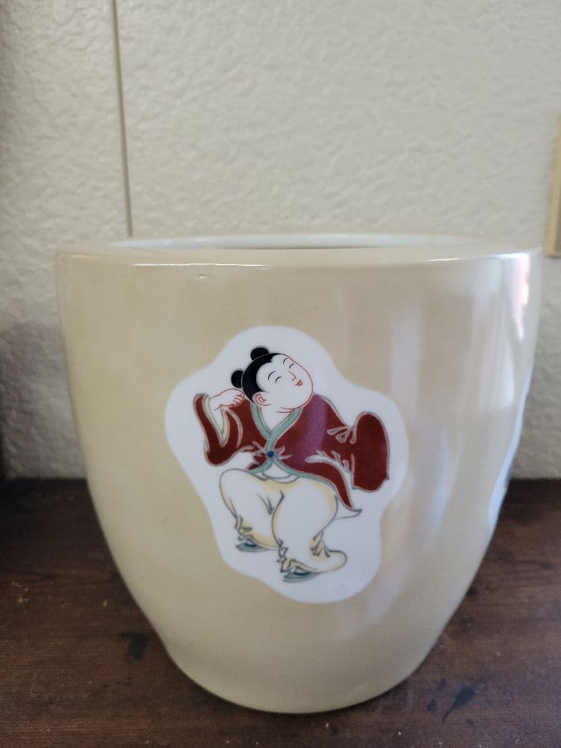 ヴィンテージ　手あぶり火鉢　オールドノリタケ　灰付き　美品