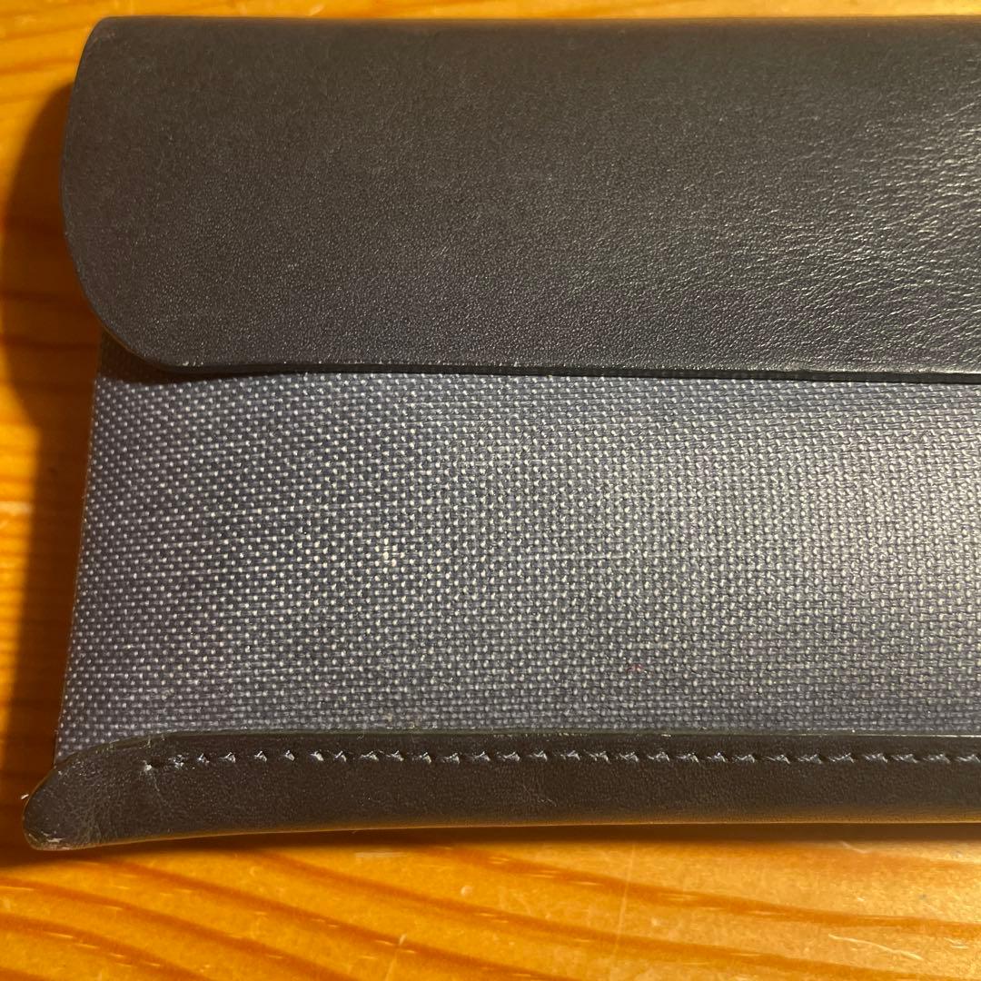 ポスタルコ スナップペンケース ネイビー