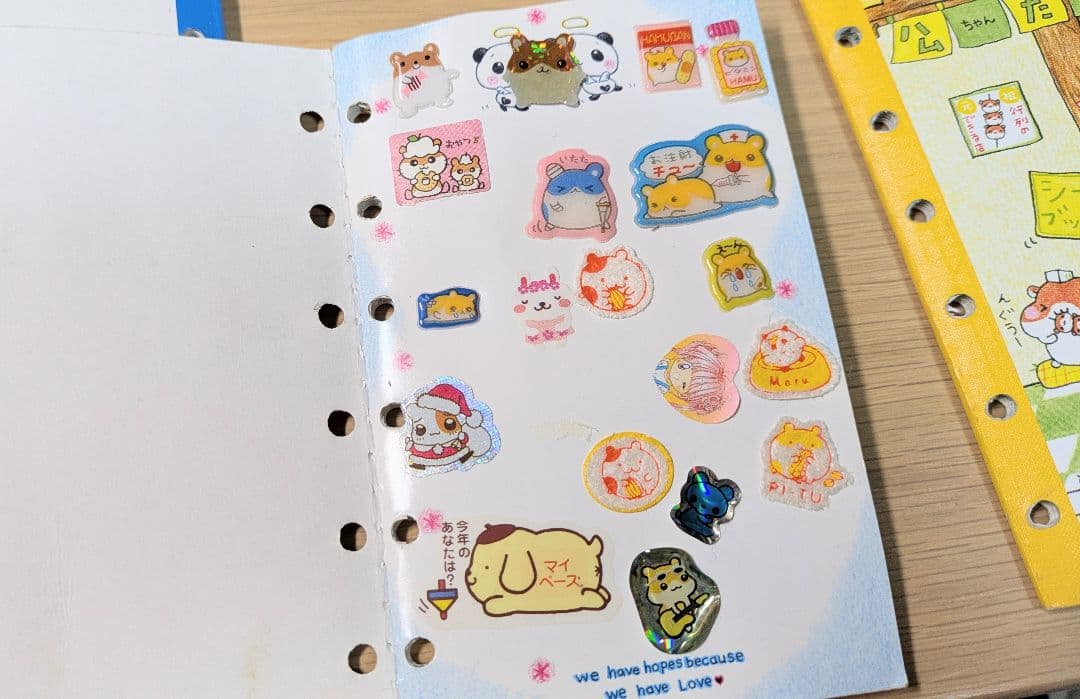 シールブック シール帳 平成レトロ ハムスター セット売り