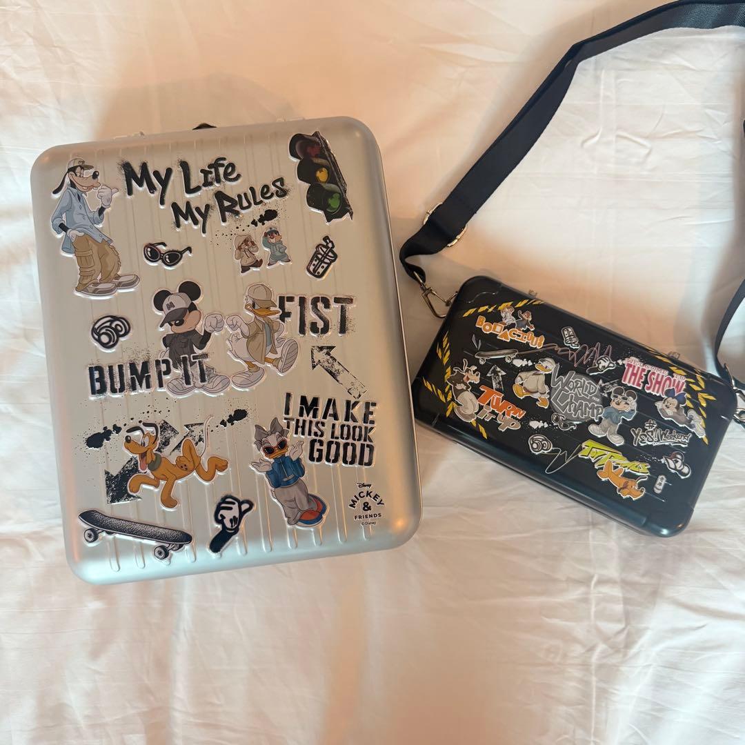 2/7,8二日限定！ディズニー 香港 奇華餅家 スーツケースクッキー2点