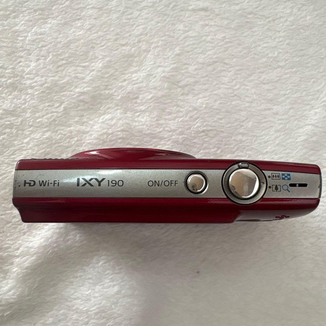 Canon IXY 190　レッド　赤　デジカメ　キャノン　エモい　平成