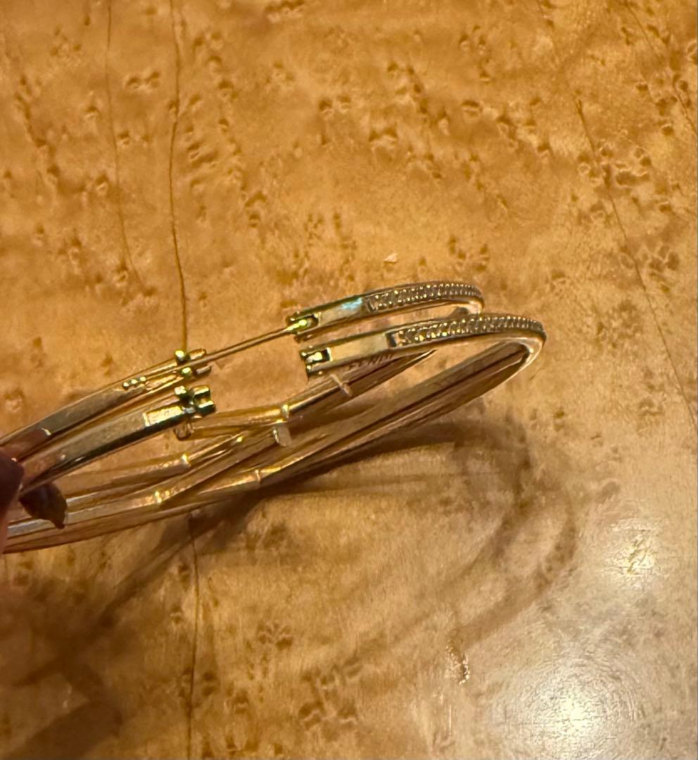 FENDI ゴールド フープピアス（片耳）