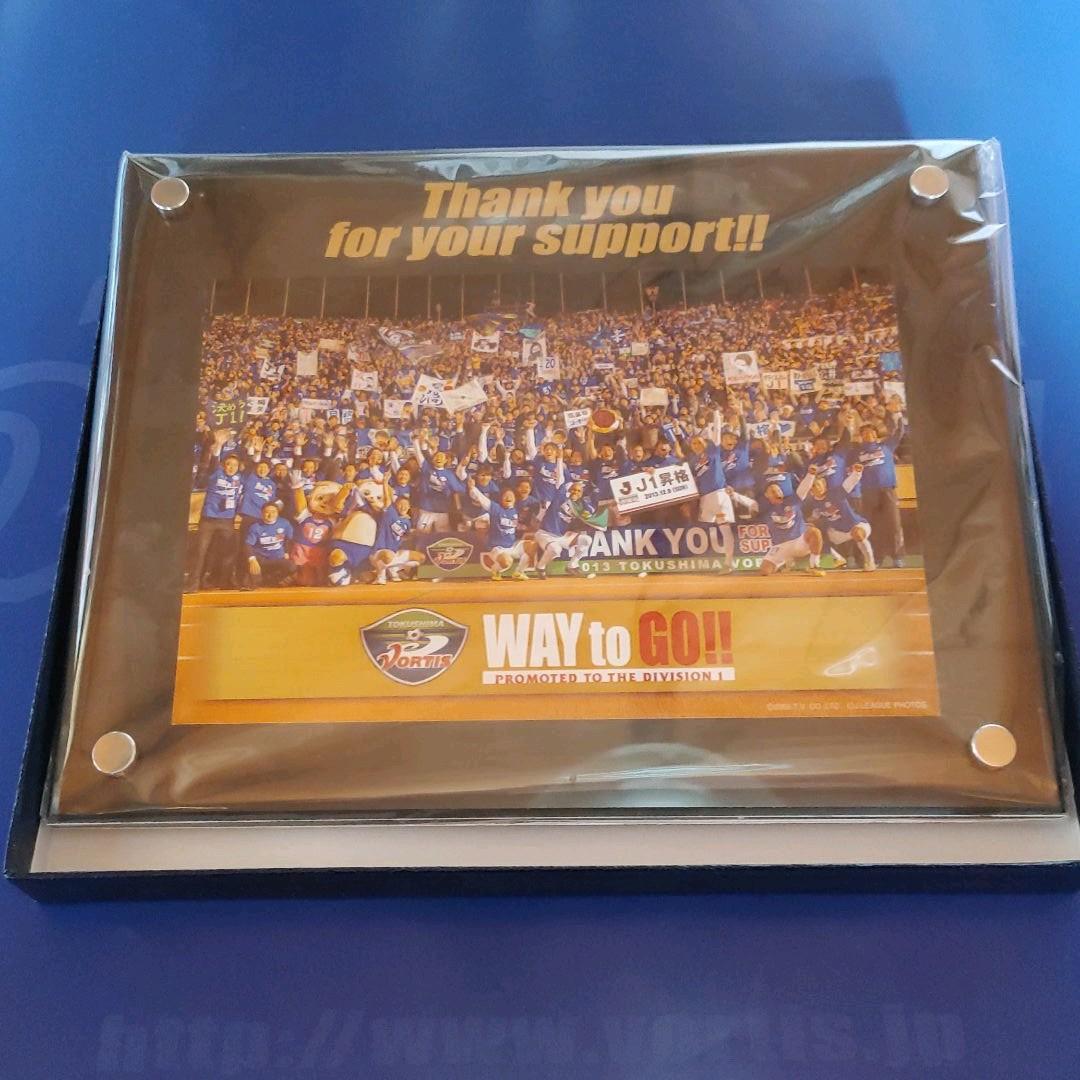 ☆非売品☆徳島ヴォルティス Ｊ1昇格記念 プレート