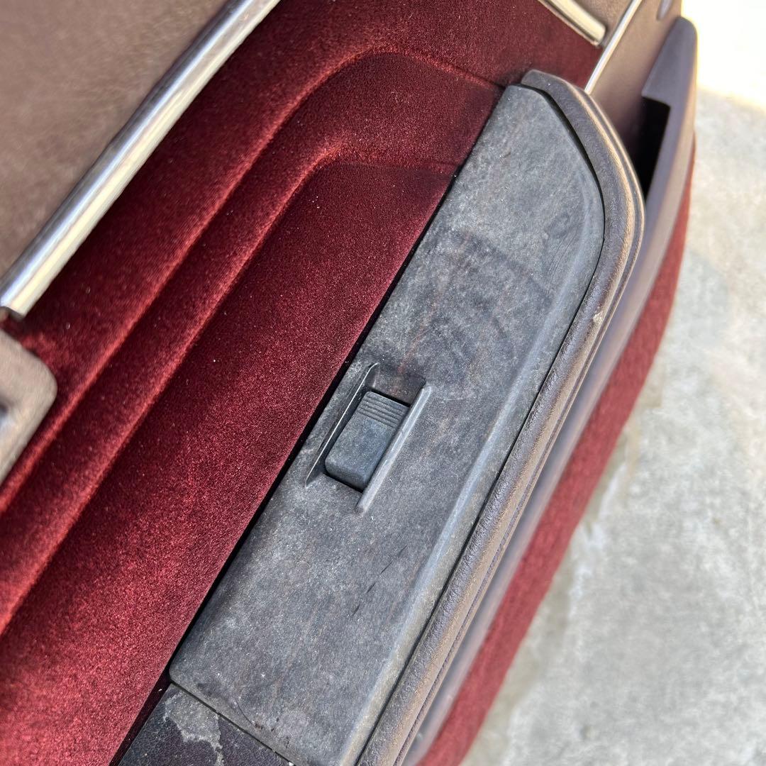 マークII GX71 左フロントドア ホワイト ワインレッド