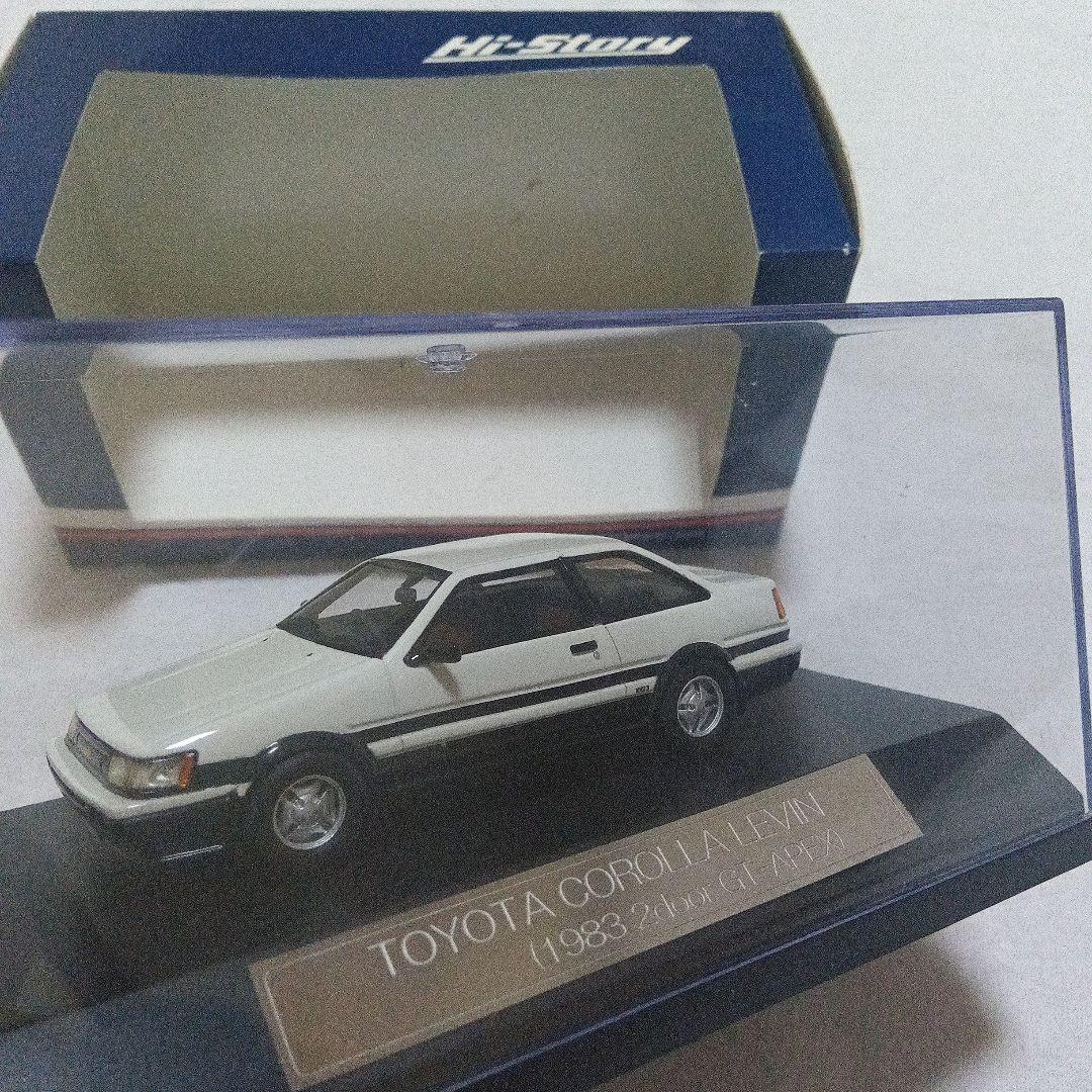 ハイストーリー 1/43 カローラ レビン 1983