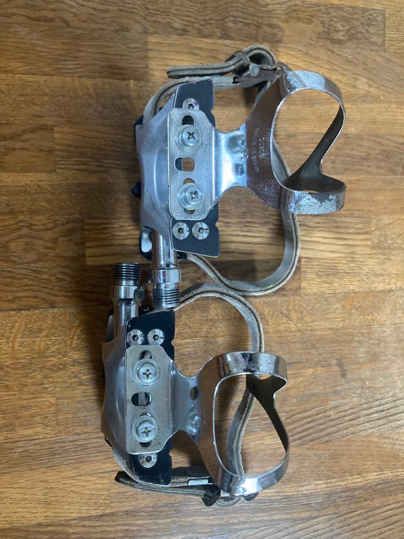 競輪 ペダル 3点セット サンツアー シュパーブプロ トシ toshi ミカシマ