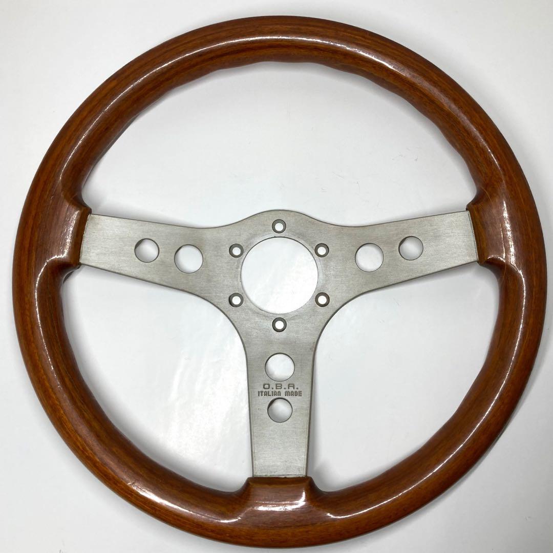た*ん様 ジャンク O.B.A. オバ ステアリング ホイール ハンドル オバハ