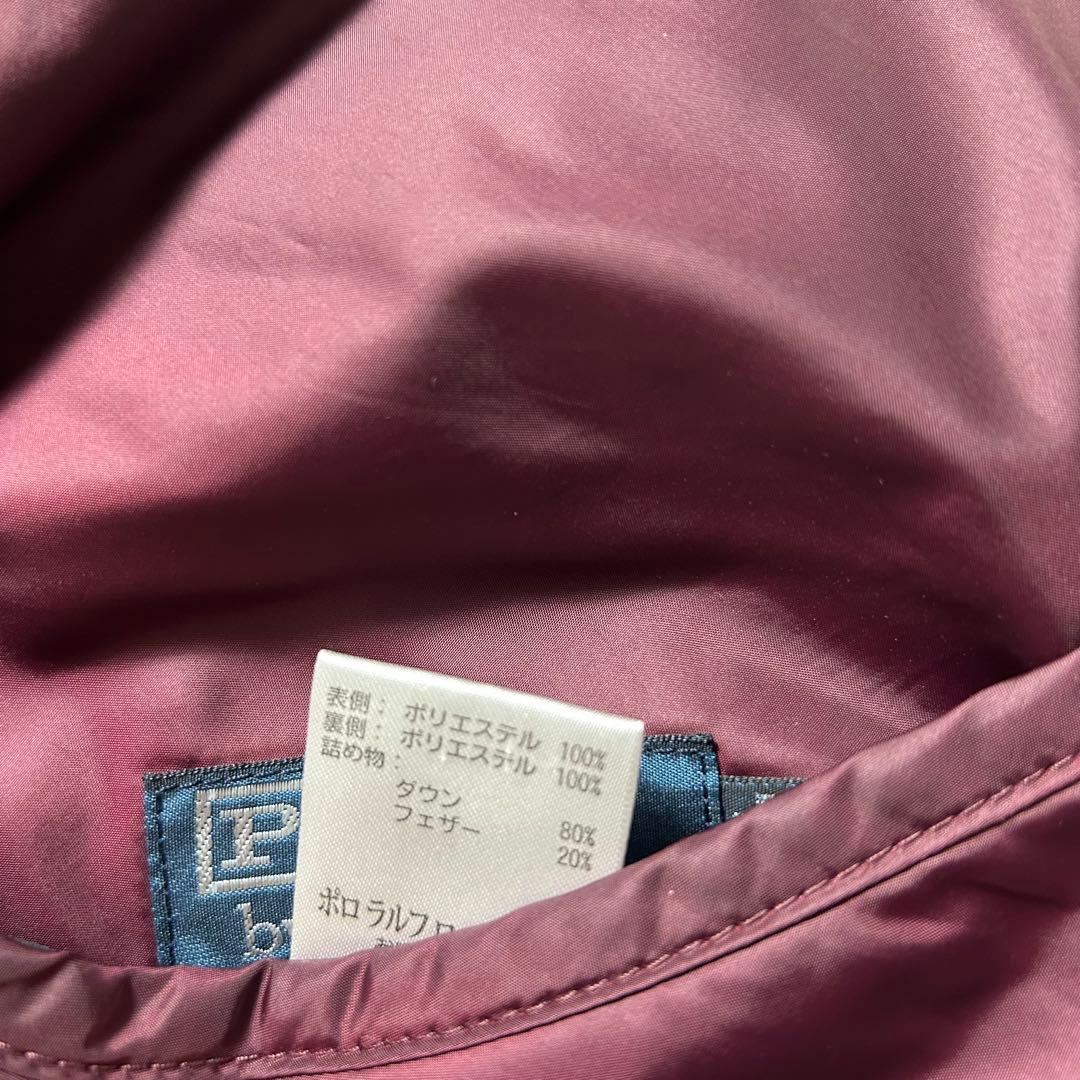 ポロバイラルフローレン　リバーシブル ダウンベスト　ブラック　L