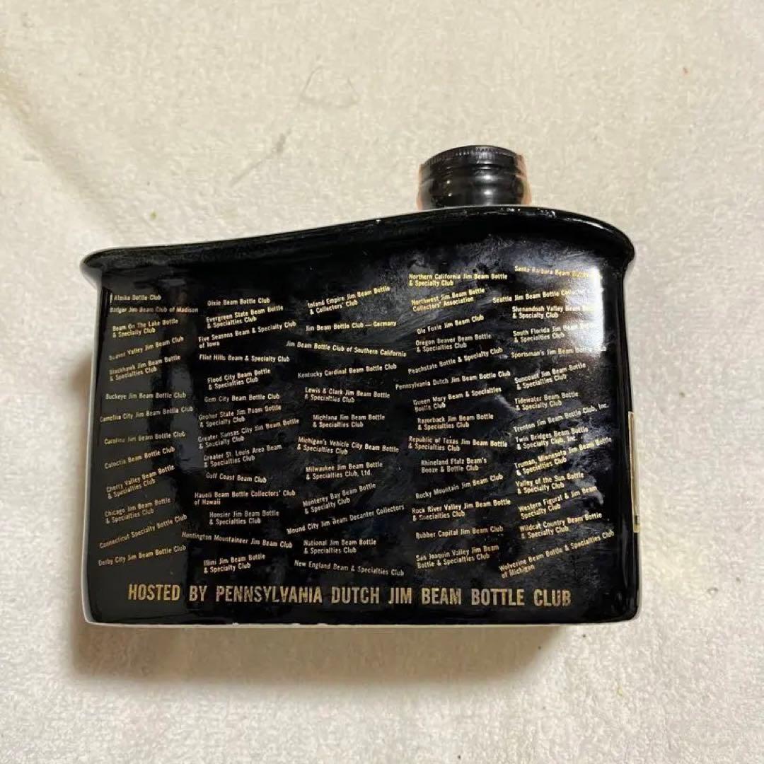 未開封JIM BEAM バーボンウイスキー　ジムビーム　1974 デザインボトル