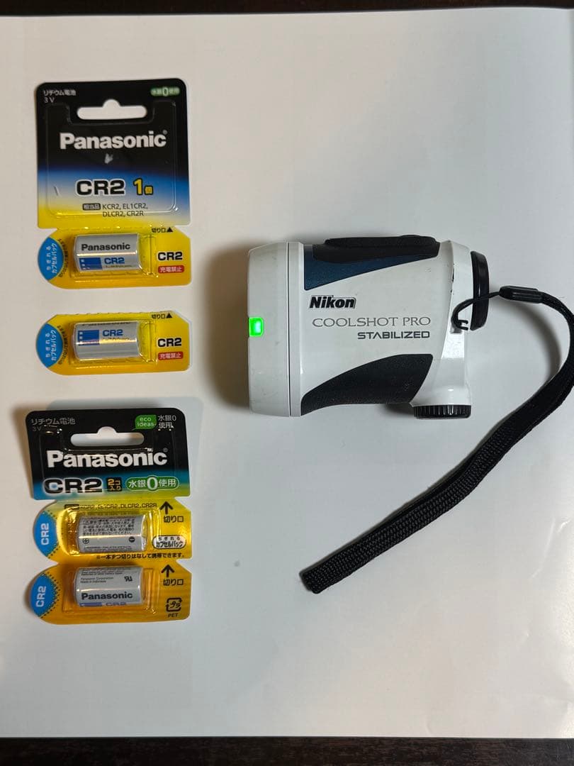Nikon COOLSHOT PRO ゴルフ用距離計　替え電池付き