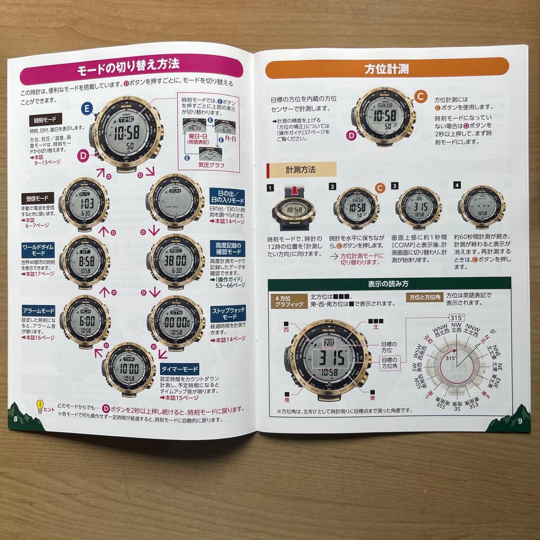 新品未使用！ カシオ　プロトレック　 PRW-35YC-1JF 説明書等有