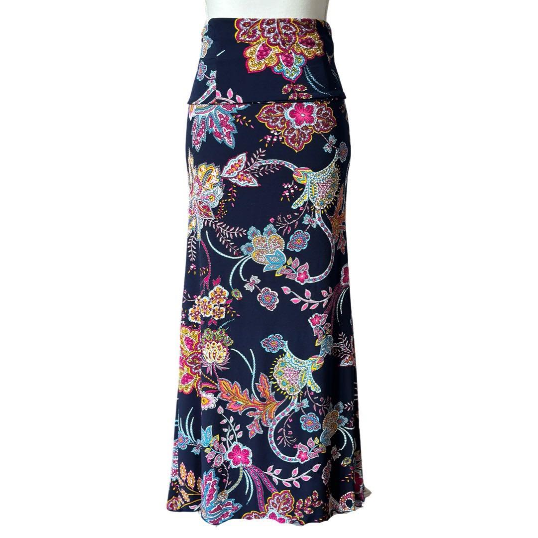 フラメンコのレッスンファルダ　ストレッチスカートMーLサイズ