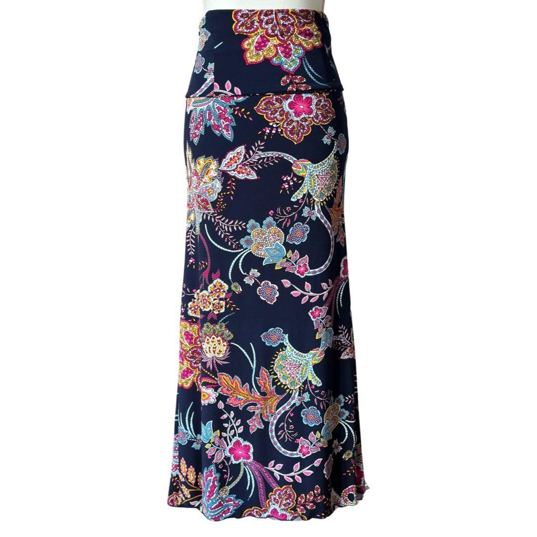 フラメンコのレッスンファルダ　ストレッチスカートMーLサイズ