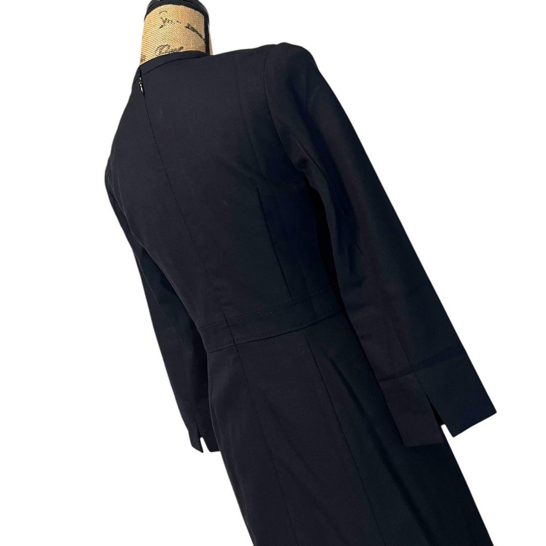 【2WAY】【38】CELFORD 白襟 Aライン ワンピース レディース