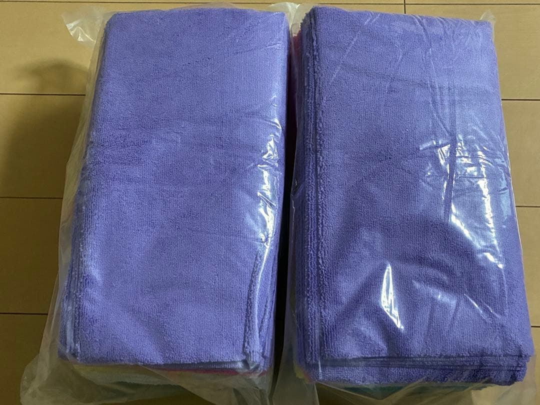 贅沢マイクロファイバータオル　36枚入り　2セット