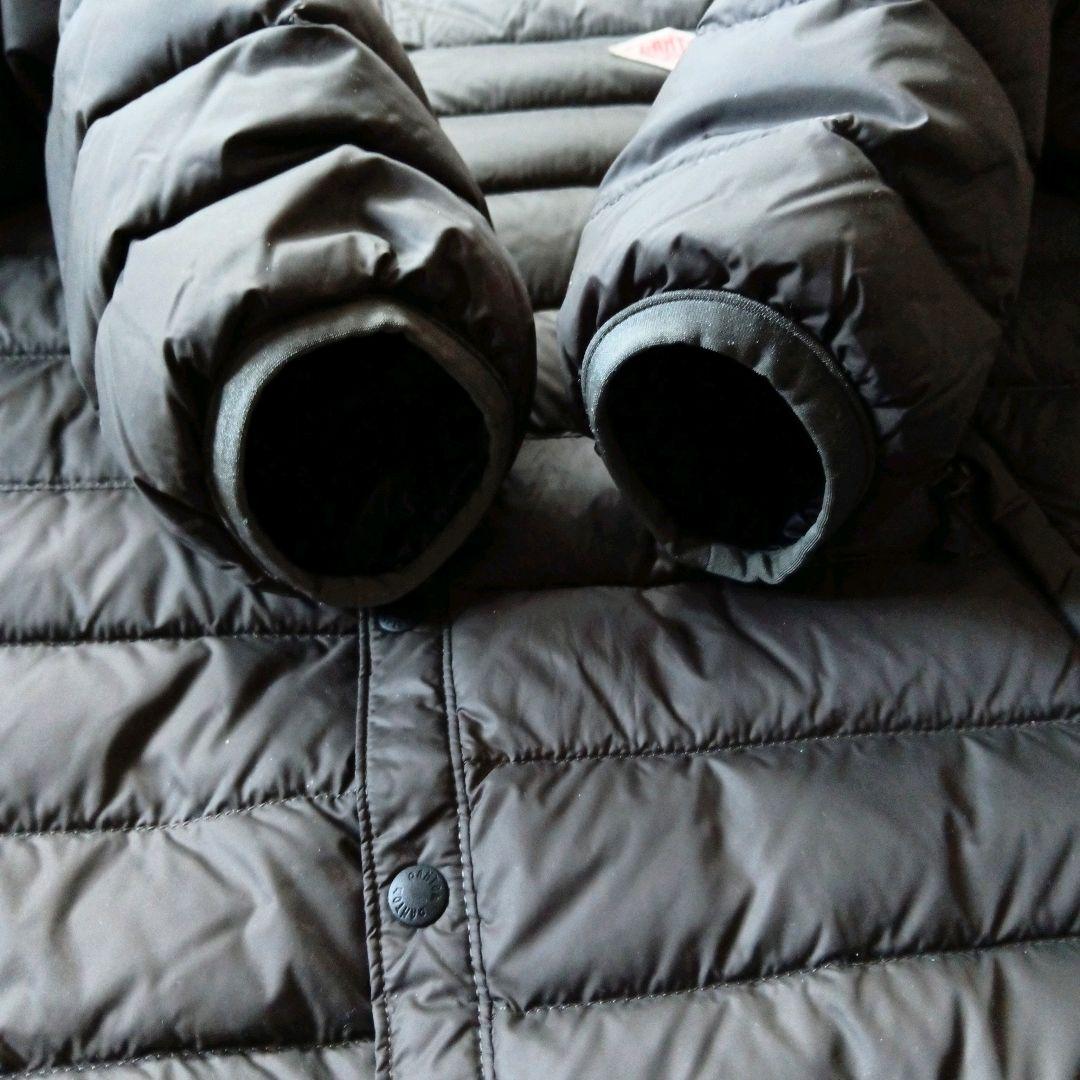 【美品】DANTON インナーダウンジャケット モカブラウン M