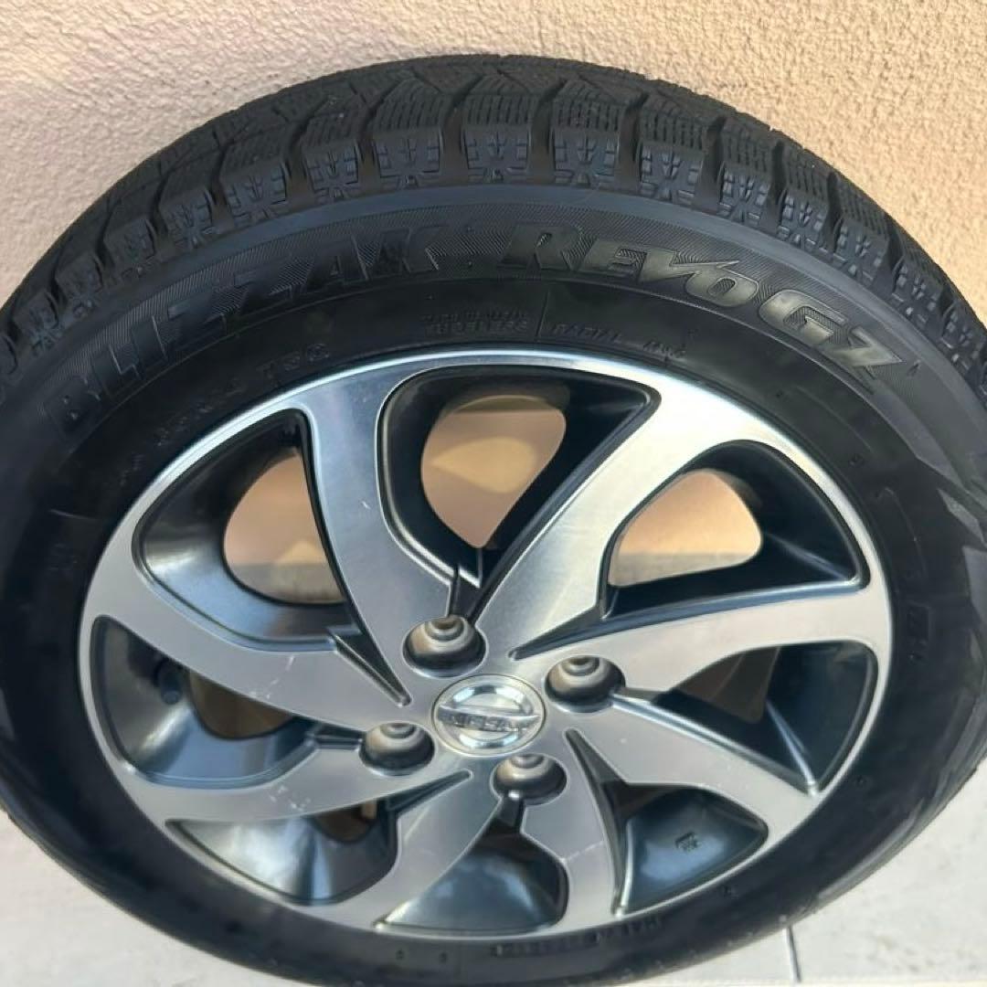 『バスター』 日産デイズルークス　純正アルミホイール・スタッドレスタイヤ