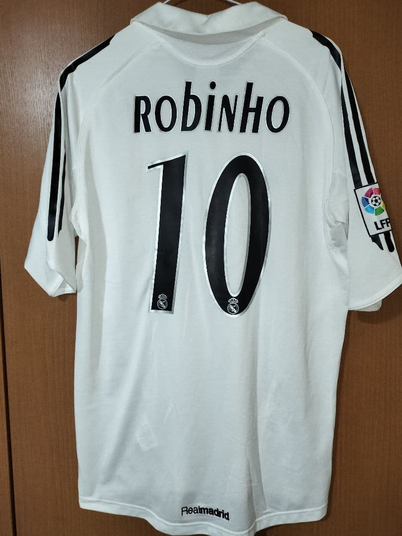 レアル・マドリード 05/06 ホーム ユニフォーム#10 ロビーニョ Sサイズ