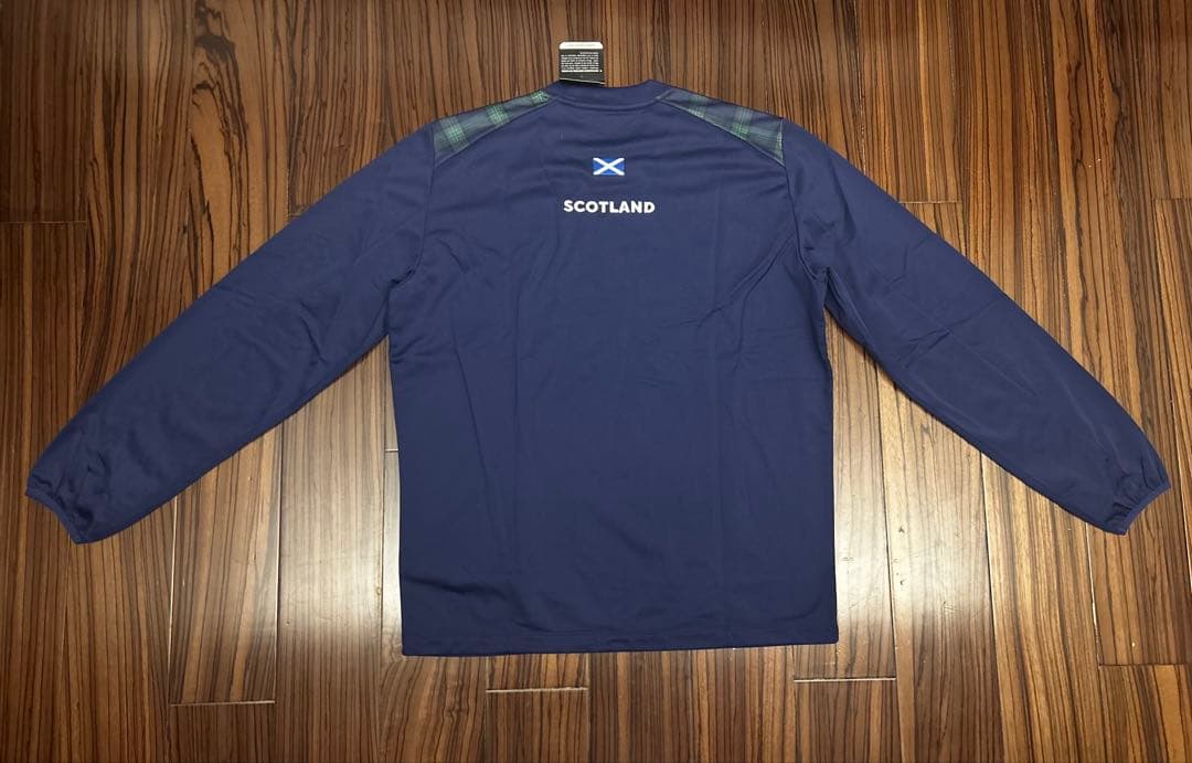 【新品未使用】ラグビー　スコットランド代表　長袖トレーニングシャツ　L