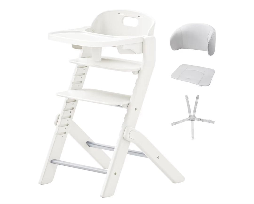 ベビーハイチェア-MAZOT ベビーチェア 10段階高さ調節