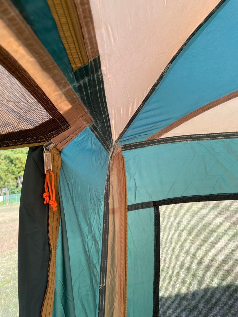 希少Coleman ワイドスクエアスクリーンタープ